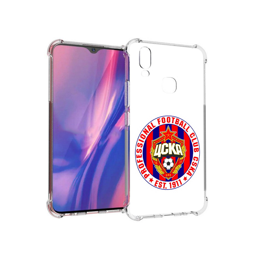 

Чехол MyPads Tocco для Vivo Y11 ФК ЦСК логотип (PT144890.422.178), Прозрачный, Tocco