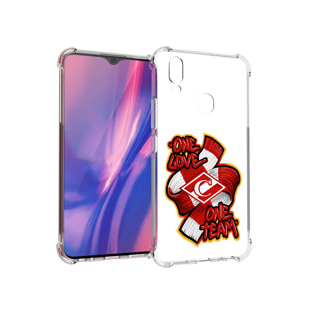 

Чехол MyPads Tocco для Vivo Y11 ФК спарак 1 любовь (PT144890.422.184), Прозрачный, Tocco