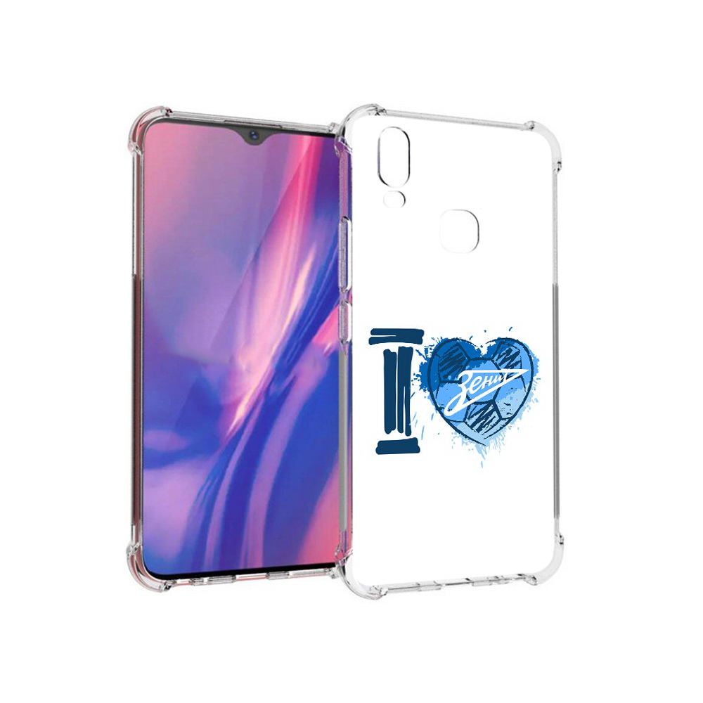 

Чехол MyPads Tocco для Vivo Y11 ФК я люблю зенит (PT144890.422.186), Прозрачный, Tocco