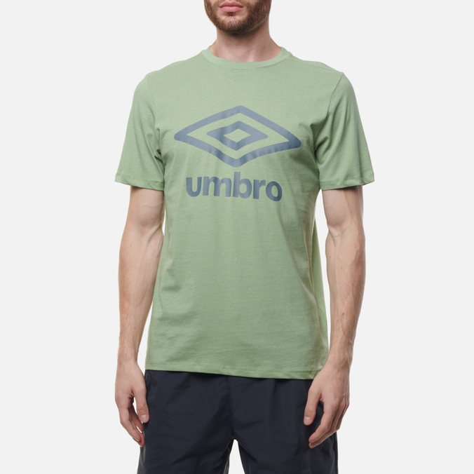 

Футболка мужская Umbro 65352U-KM4 зеленая S, 65352U-KM4