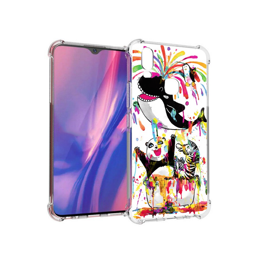 

Чехол MyPads Tocco для Vivo Y11 Хиппи кит (PT144890.422.191), Прозрачный, Tocco