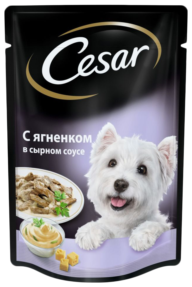 фото Влажный корм для собак cesar нет , ягненок, 1шт, 85г