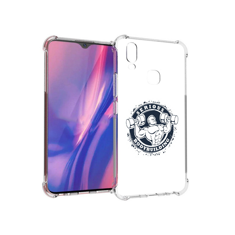 

Чехол MyPads Tocco для Vivo Y11 бодибилдинг воля к победе (PT144890.422.231), Прозрачный, Tocco