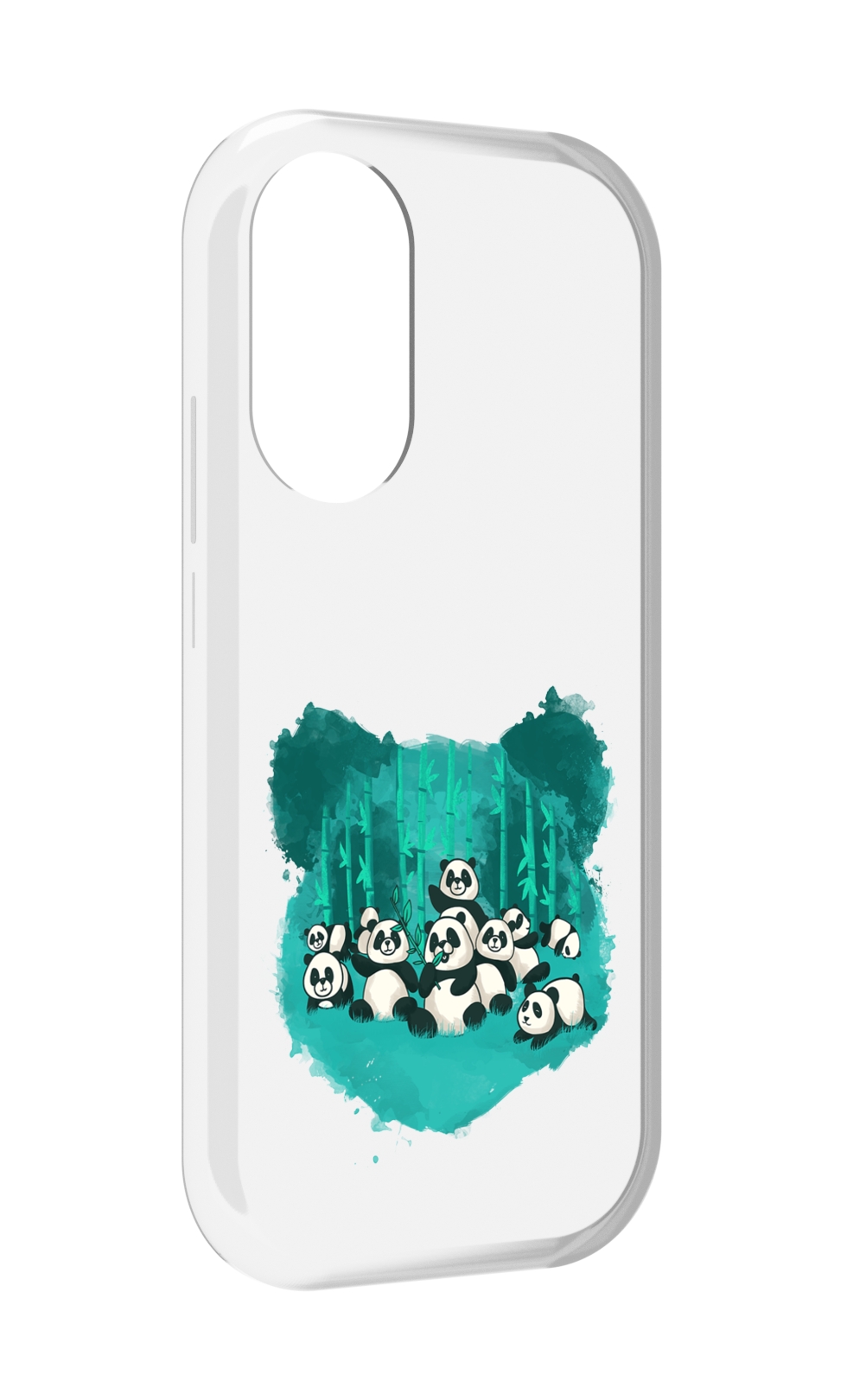 

Чехол MyPads нарисованные панды для Honor X7, Прозрачный, Tocco