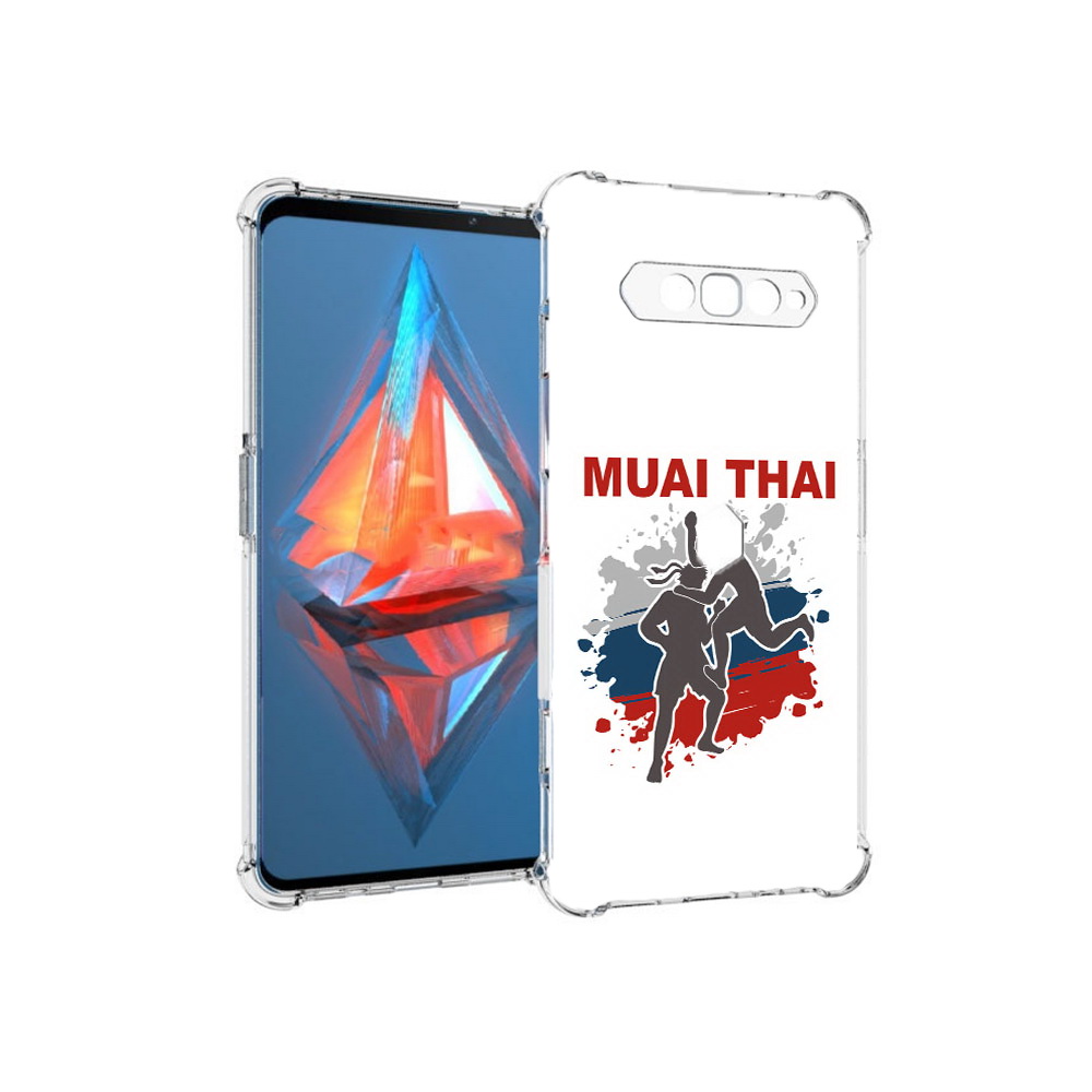

Чехол MyPads Tocco для Xiaomi Black Shark 4 Муайтай (PT162389.266.123), Прозрачный, Tocco