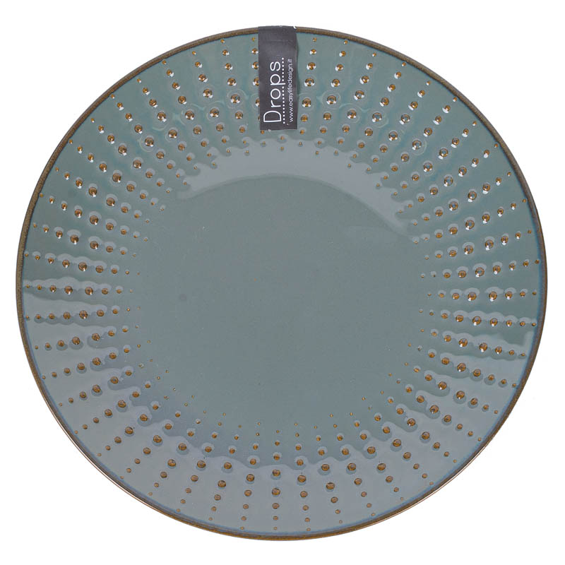 

Тарелка закусочная Easy Life Drops celadon