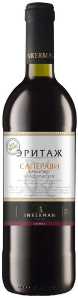 

Вино Inkerman Heritage Crimean Classic красное, сухое, 750 мл