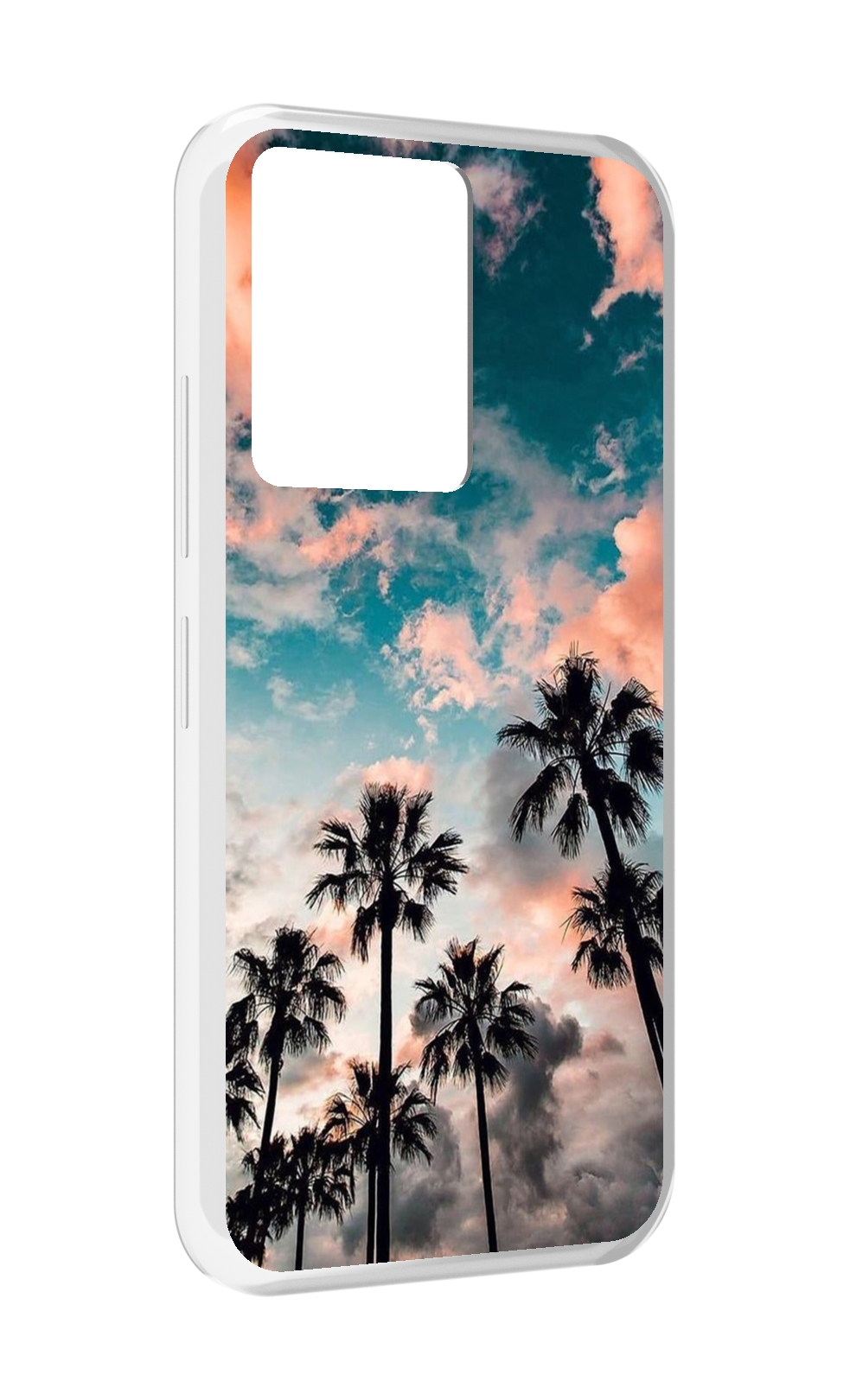 

Чехол MyPads небо-с-пальмами для Infinix Note 12 5G X671 / Note 12 Pro 5G, Прозрачный, Tocco