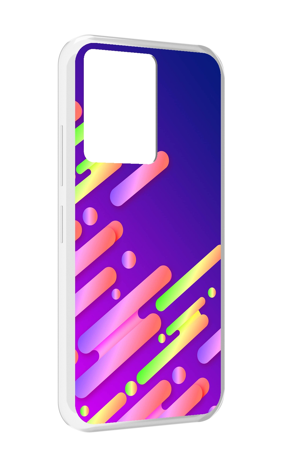 

Чехол MyPads неоновый-фон для Infinix Note 12 5G X671 / Note 12 Pro 5G, Прозрачный, Tocco