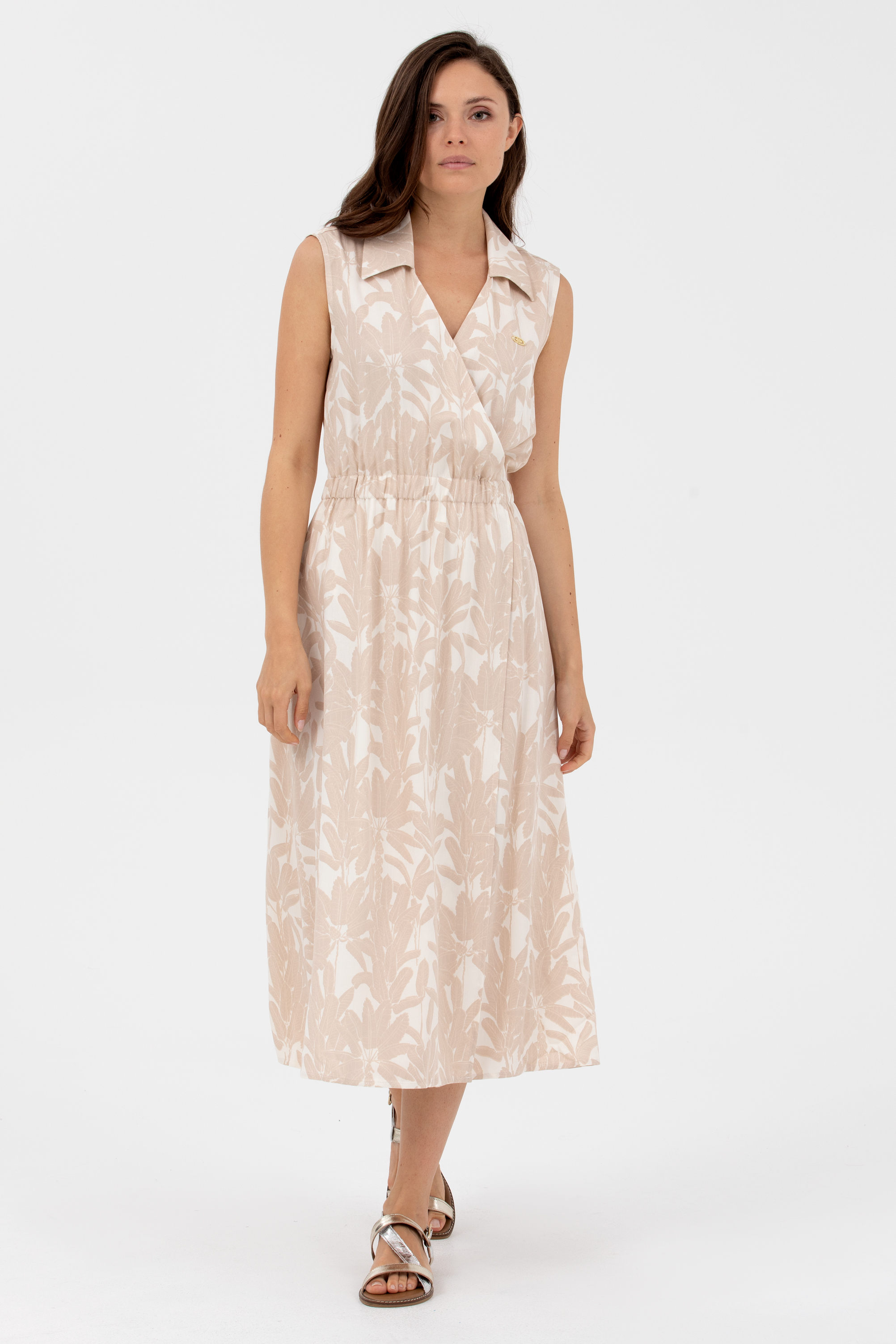 Платье женское US POLO Assn G082SZ032-000-1566594-GALIO_VR071_36 бежевое 36 12338₽