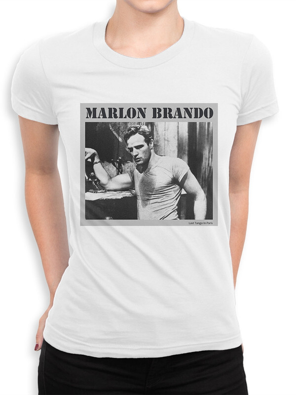

Футболка женская DreamShirts Studio Марлон Брандо 158-marlonbrando-1 белая L, Белый, Марлон Брандо 158-marlonbrando-1