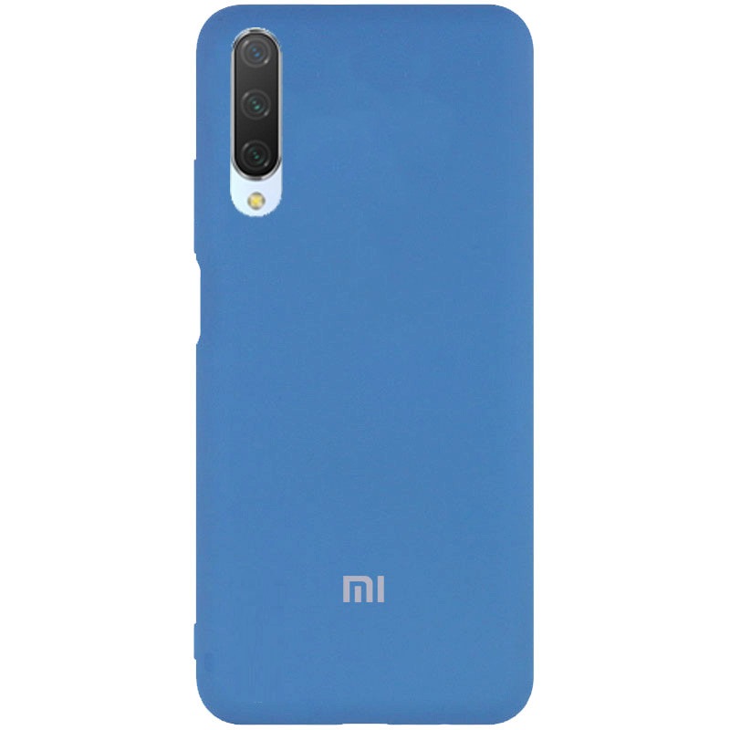 Чехол для Xiaomi Mi 9 lite/ Mi CC9 Silicone Cover (Голубой)