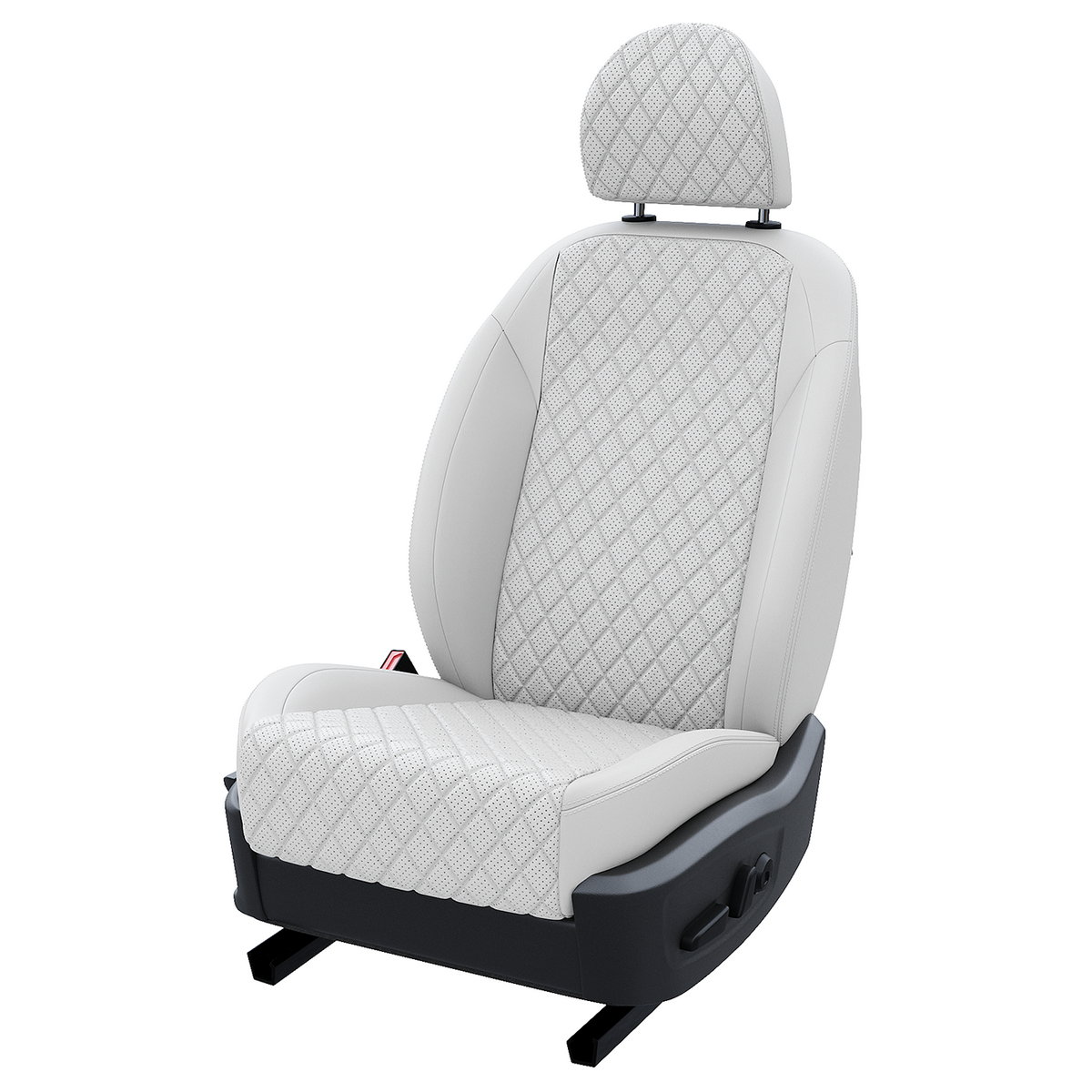 

Чехлы на сиденья АвтоЛето для Hyundai Ix35 2010-2015 LA11242C333 Экокожа ромб Белый, LA1124