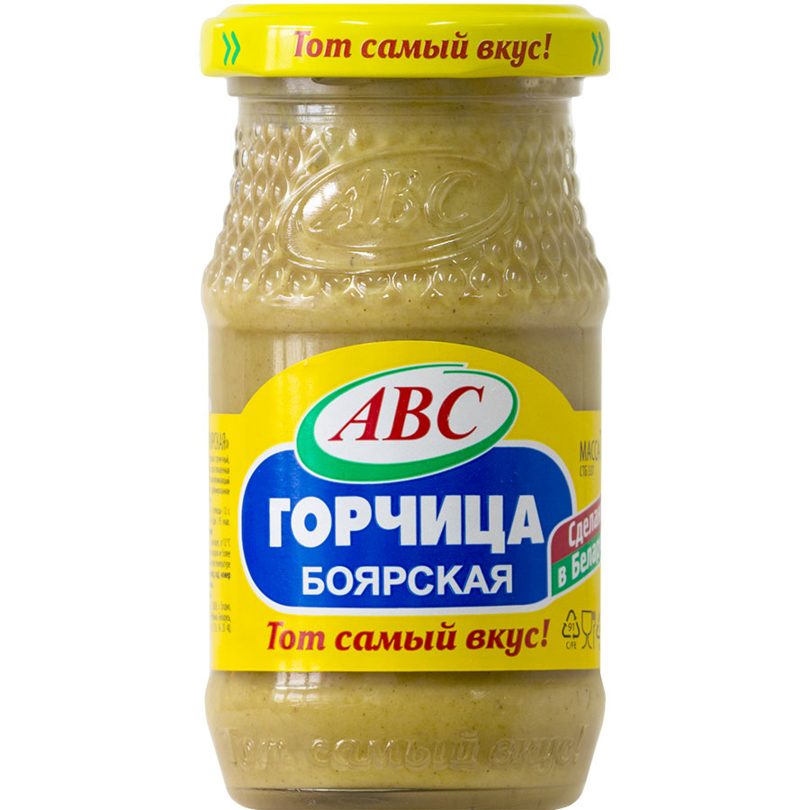 

Горчица ABC Боярская 180 г