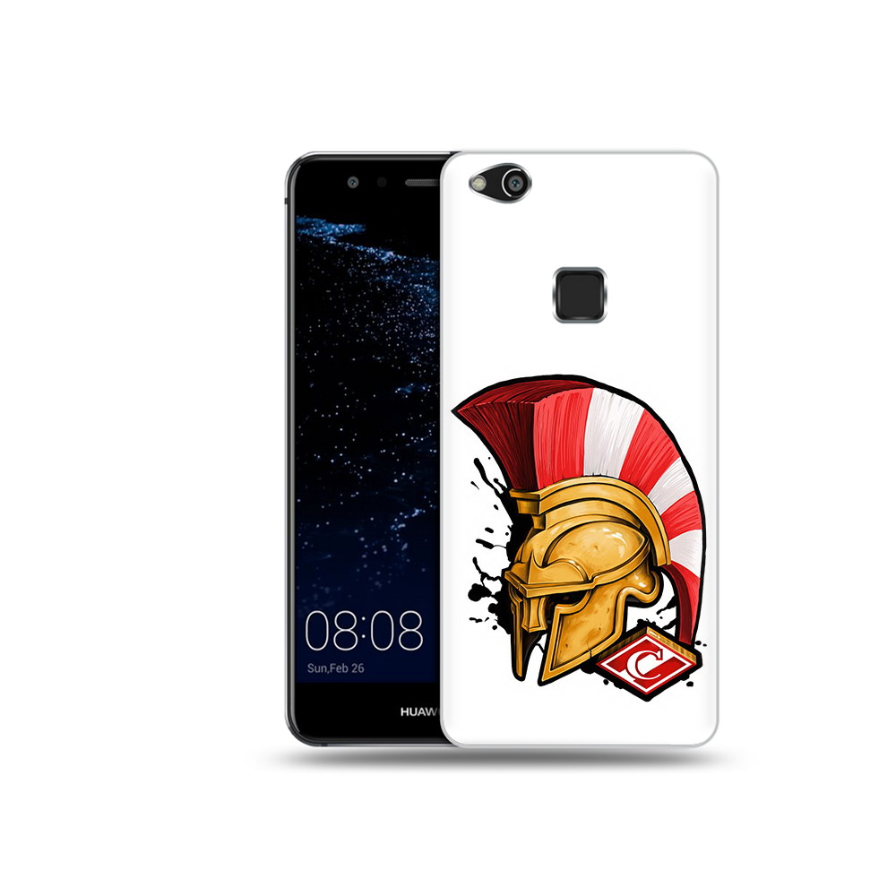 

Чехол MyPads Tocco для Huawei P10 Lite ФК спартак шлем (PT62135.59.185), Прозрачный, Tocco