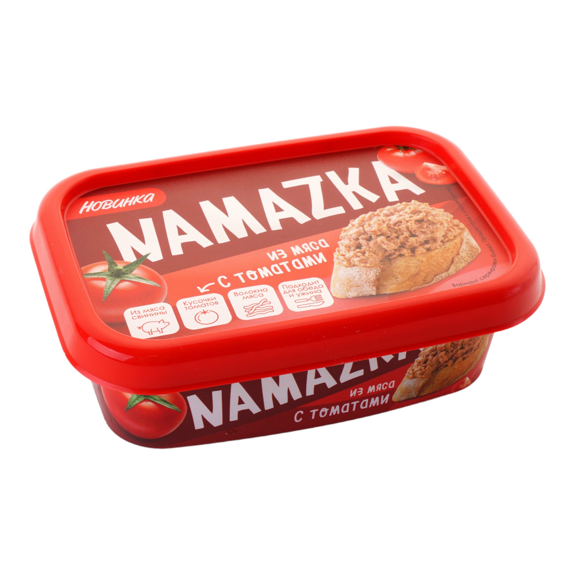 

Паштет из свинины Брестский мясокомбинат Namazka с помидорами 150 г