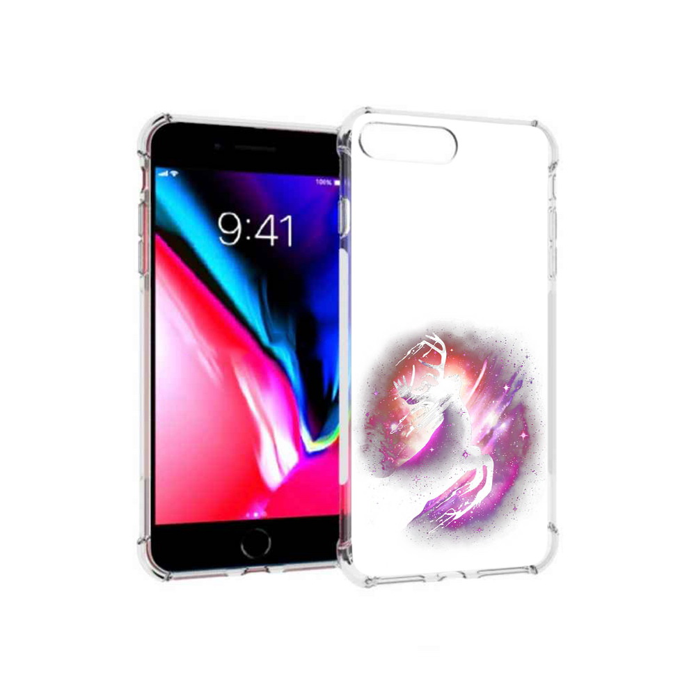 

Чехол MyPads Tocco для Apple iPhone 8 Plus звездный олень (PT70866.609.354), Прозрачный, Tocco