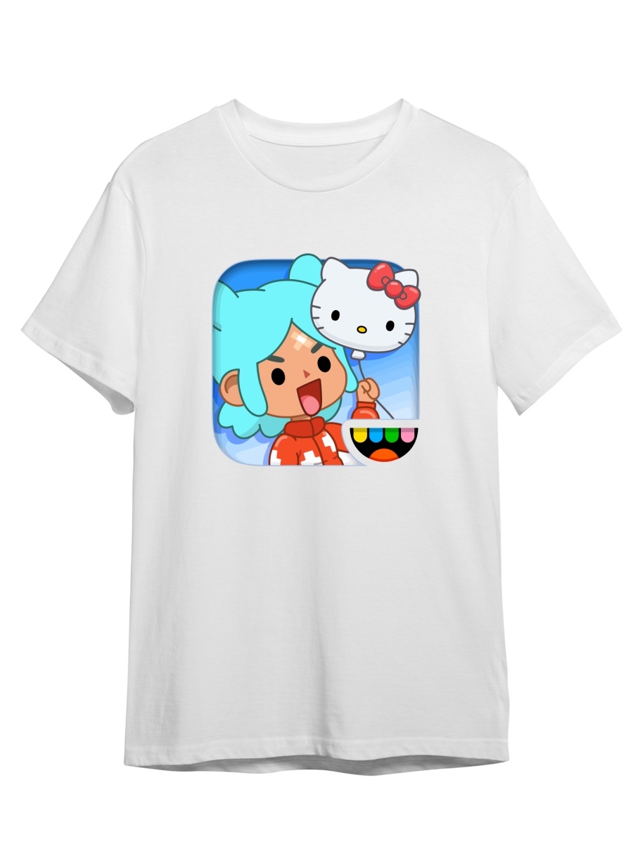 

Футболка унисекс СувенирShop Toca Life World/Тока 5 белая M (46-48), Белый, "Toca Life World/Тока" 5
