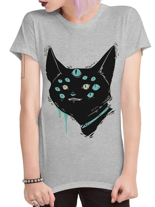 

Футболка женская DreamShirts Studio Демонический Кот 162-demoniccat-1 серая XL, Серый, Демонический Кот 162-demoniccat-1