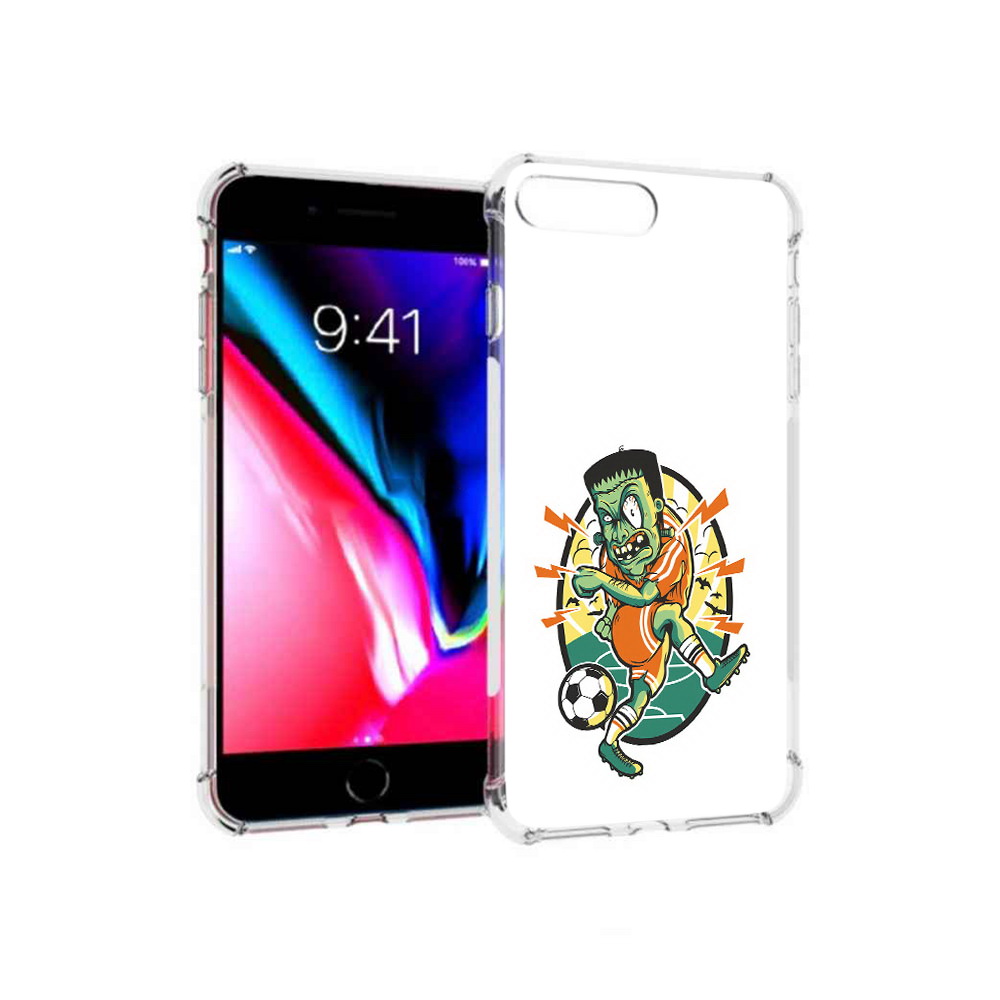 

Чехол MyPads Tocco для Apple iPhone 8 Plus зомби футболист (PT70866.609.368), Прозрачный, Tocco