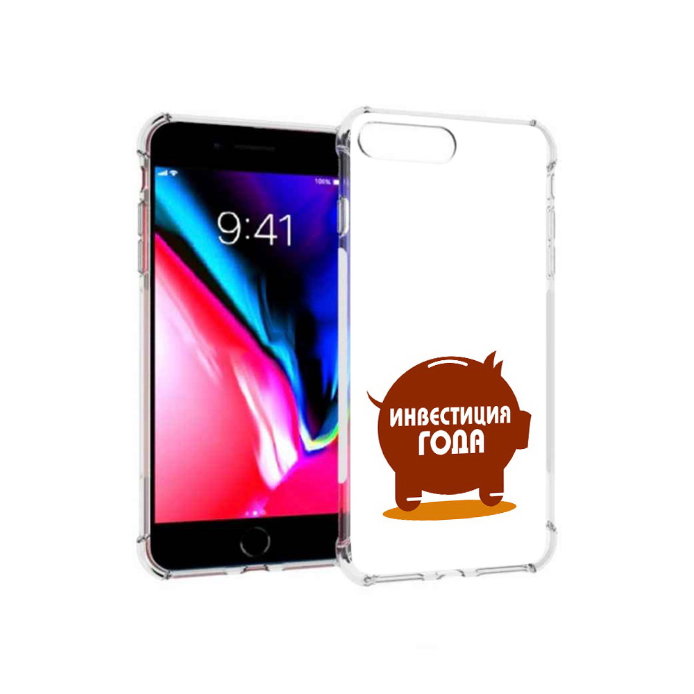 

Чехол MyPads Tocco для Apple iPhone 8 Plus инвестиция (PT70866.609.376), Прозрачный, Tocco