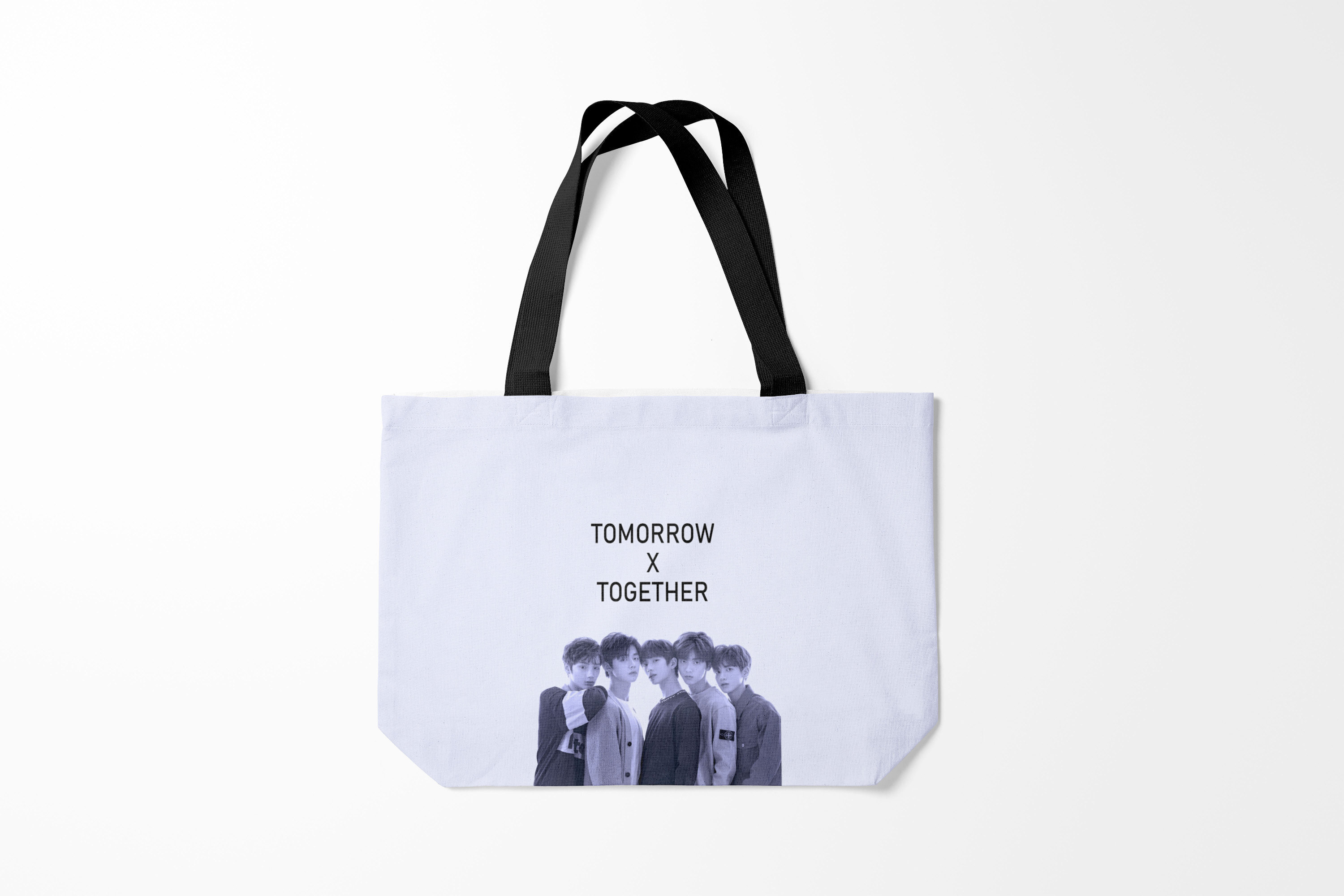 

Сумка шoппер унисекс Burnettie TXT TOMORROW X TOGETHER, серый, TXT TOMORROW X TOGETHER