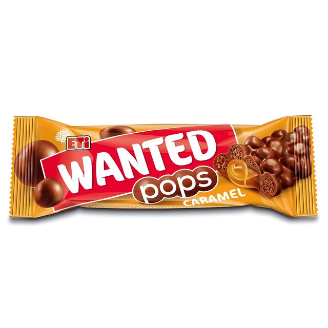 фото Батончик eti wanted pops карамель 28 г