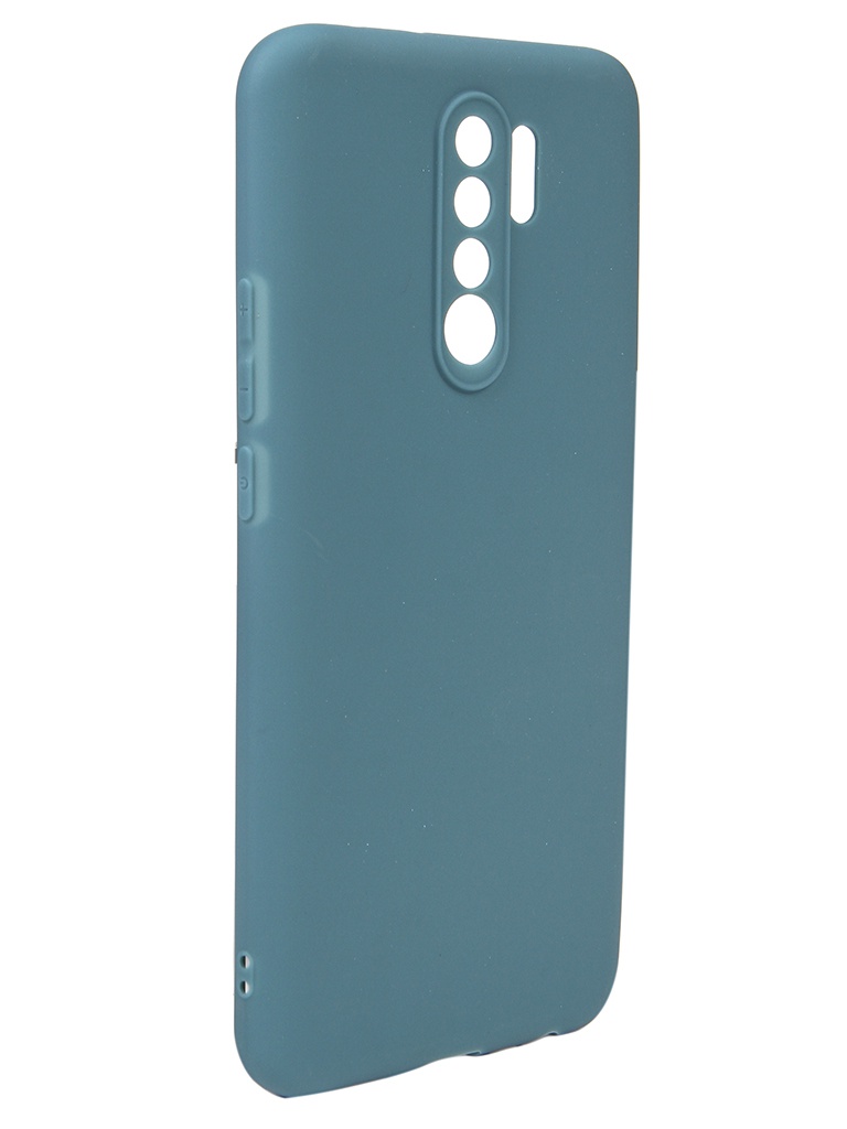 фото Чехол neypo для xiaomi redmi 9 soft matte grey-green nst17845