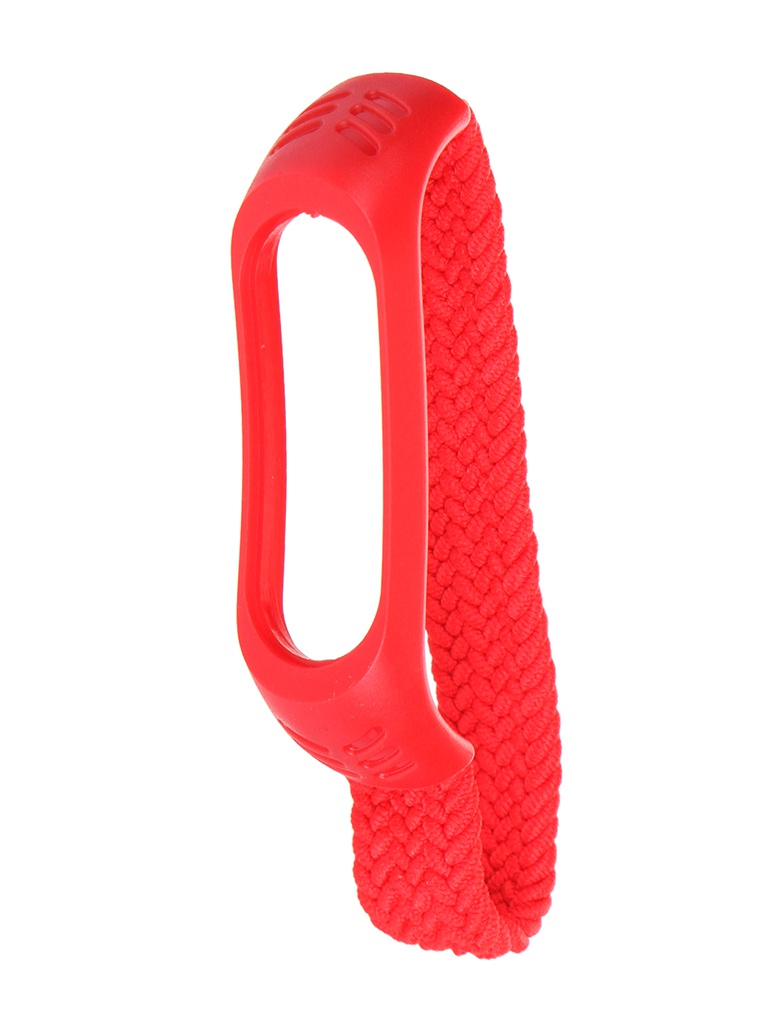 фото Ремешок zibelino для mi band 3/4/5/6 моно silicone 160mm red zbs-m-ximb5-160-red