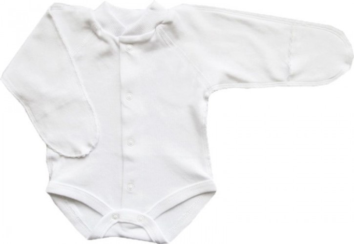 

Боди детское Папитто 219808, белый, 56, 219808