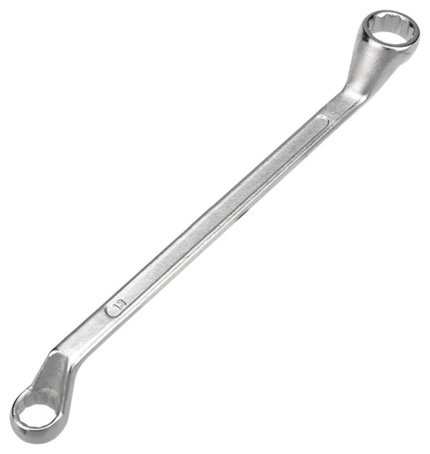 Ключ накидной коленчатый Rexant 13х17 мм, хром