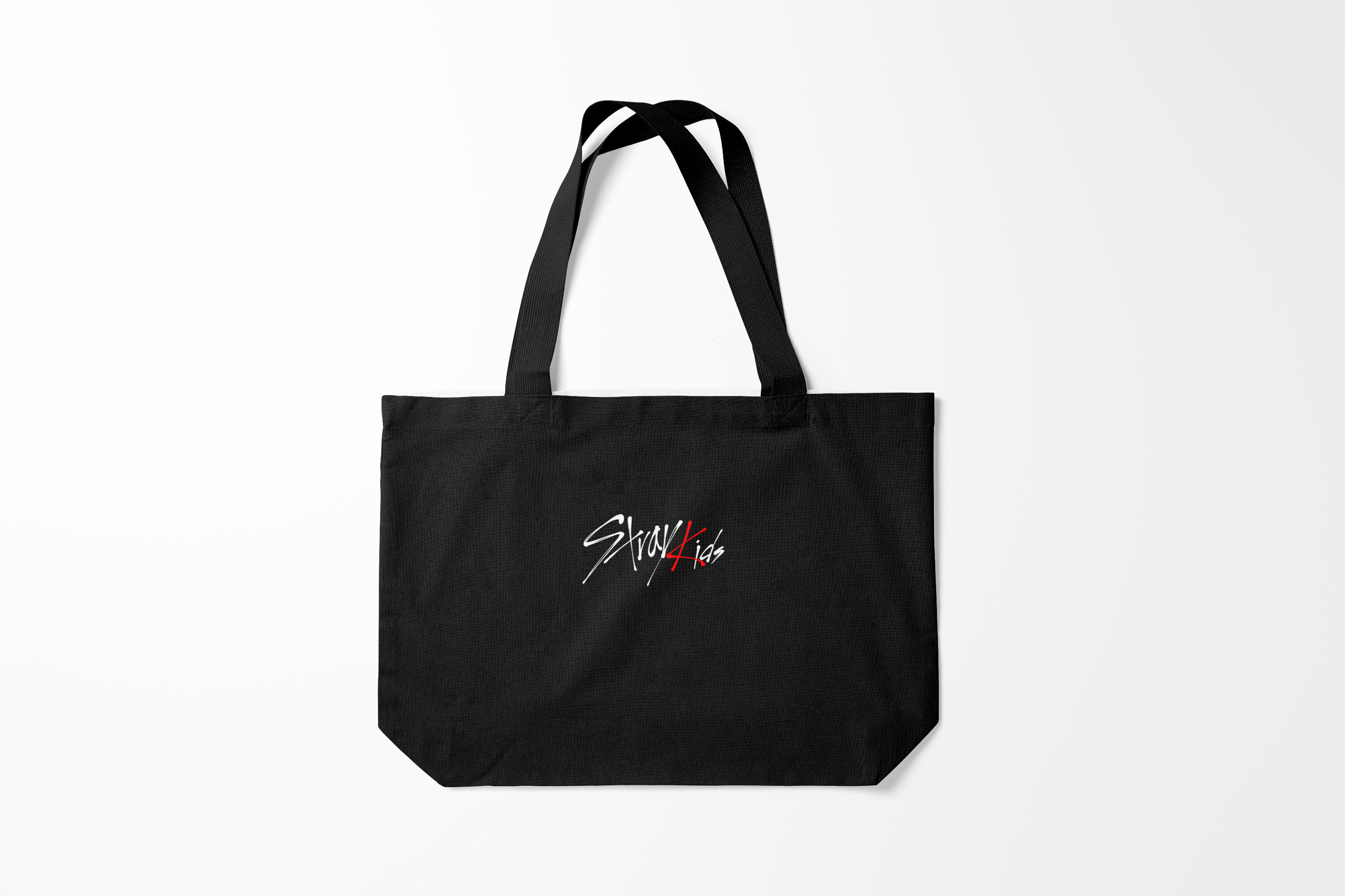 

Сумка шoппер унисекс Burnettie Stray Kids, черный, Stray Kids