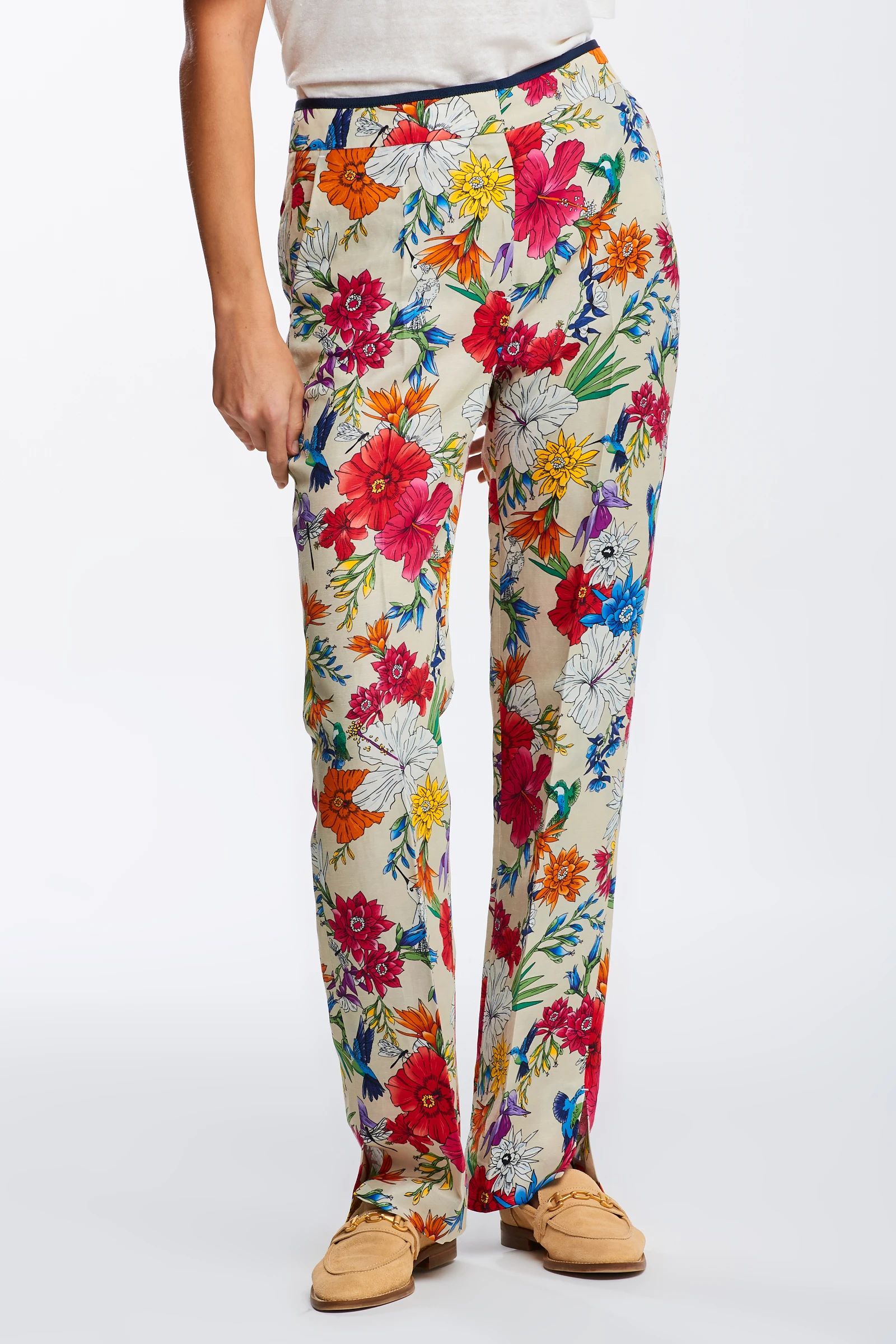 

Брюки женские GANT 4150172 разноцветные 40 EU, Разноцветный, 4150172