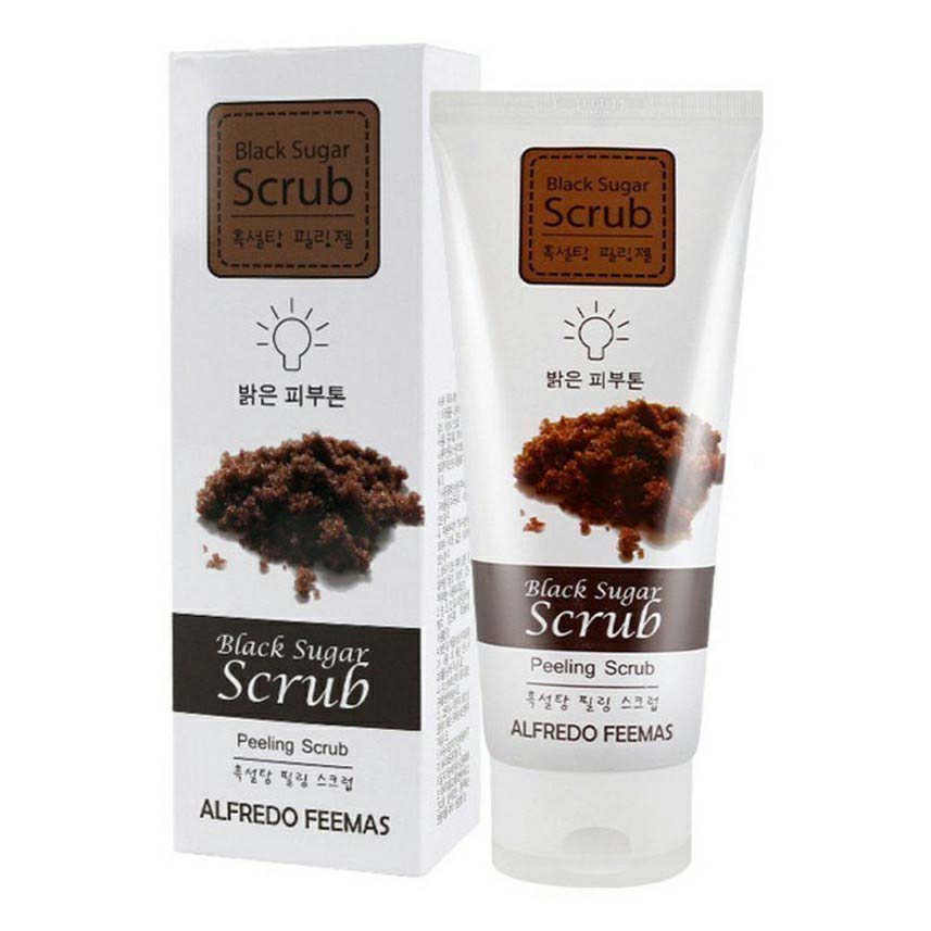 Пилинг-скраб с черным сахаром Alfredo Feemas Black Scrub Peeling Scrub