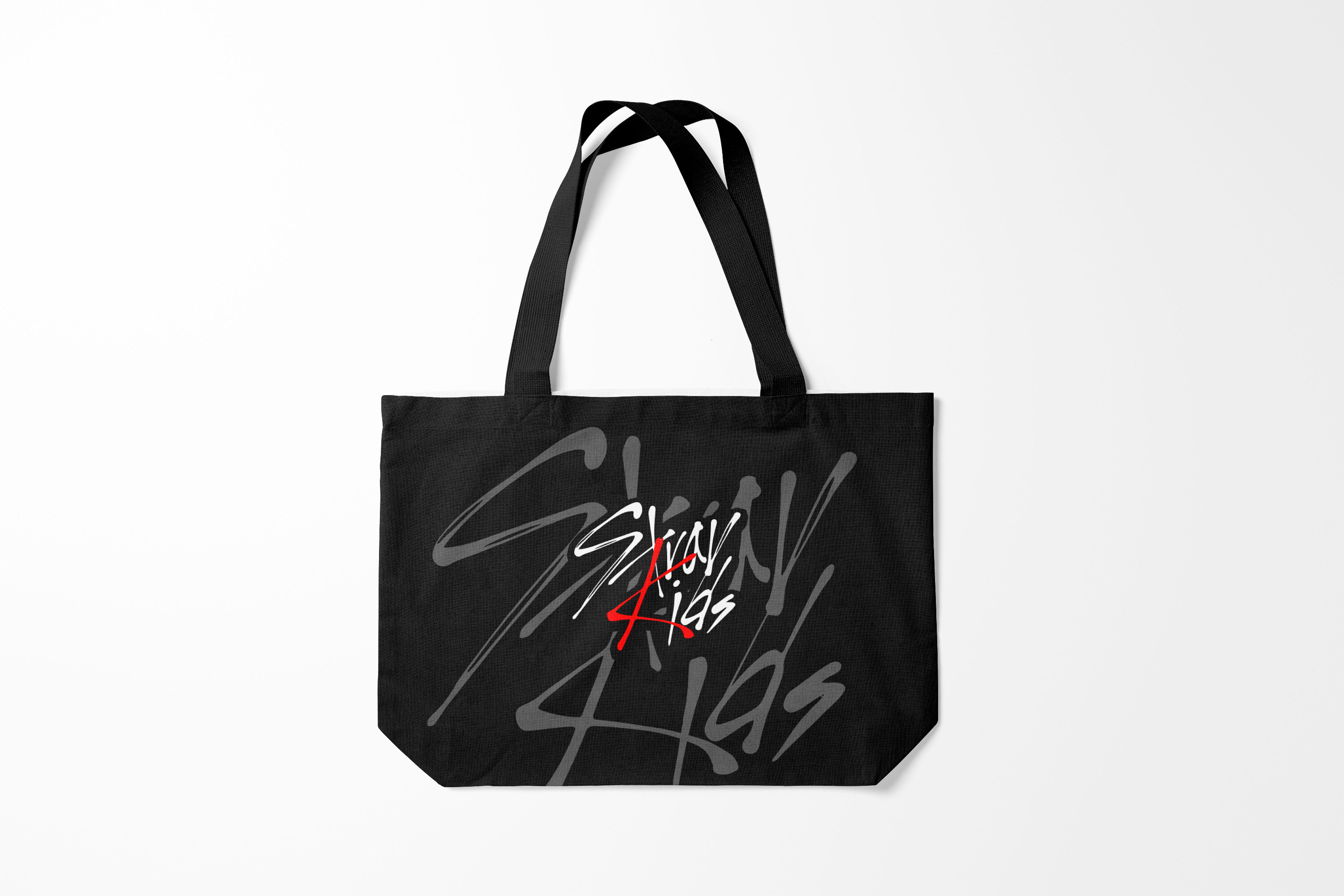 

Сумка шoппер унисекс Burnettie Stray Kids, черный, Stray Kids