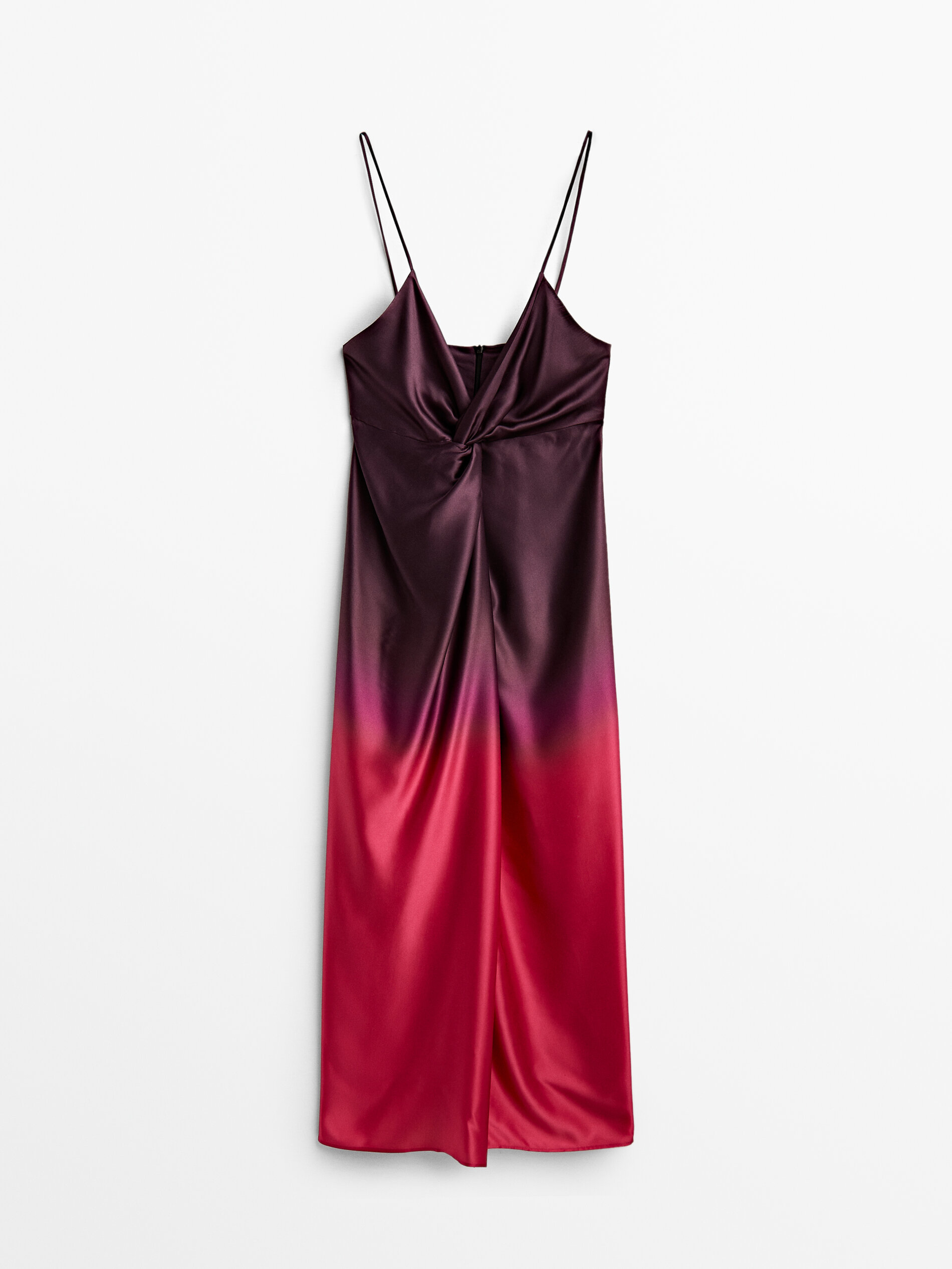 

Платье женское Massimo Dutti 09240952630 розовое L, 09240952630