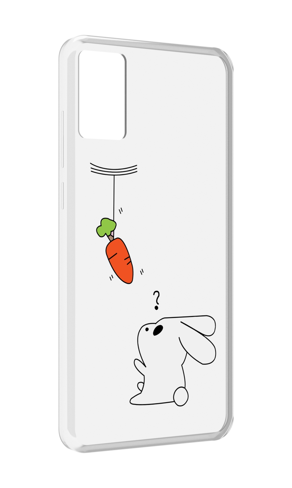

Чехол MyPads морковка детский для CUBOT P50, Прозрачный, Tocco