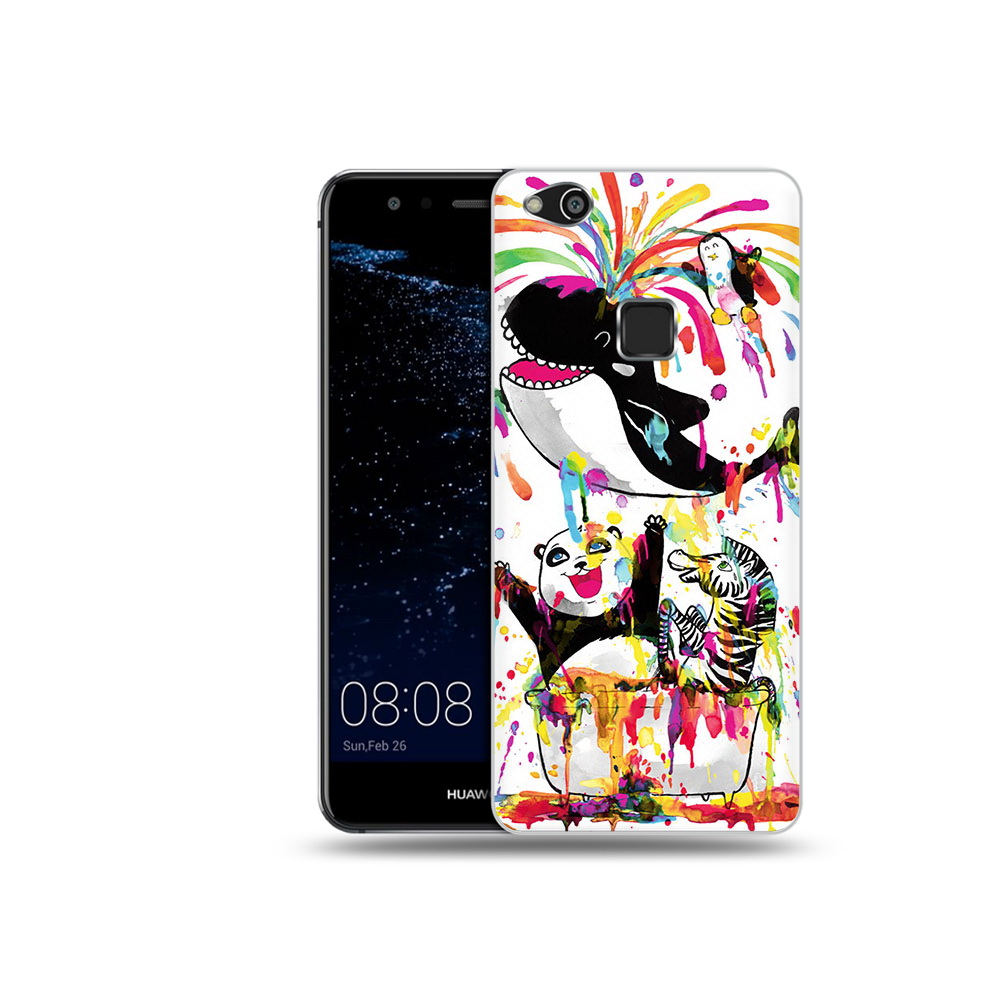 

Чехол MyPads Tocco для Huawei P10 Lite Хиппи кит (PT62135.59.191), Прозрачный, Tocco