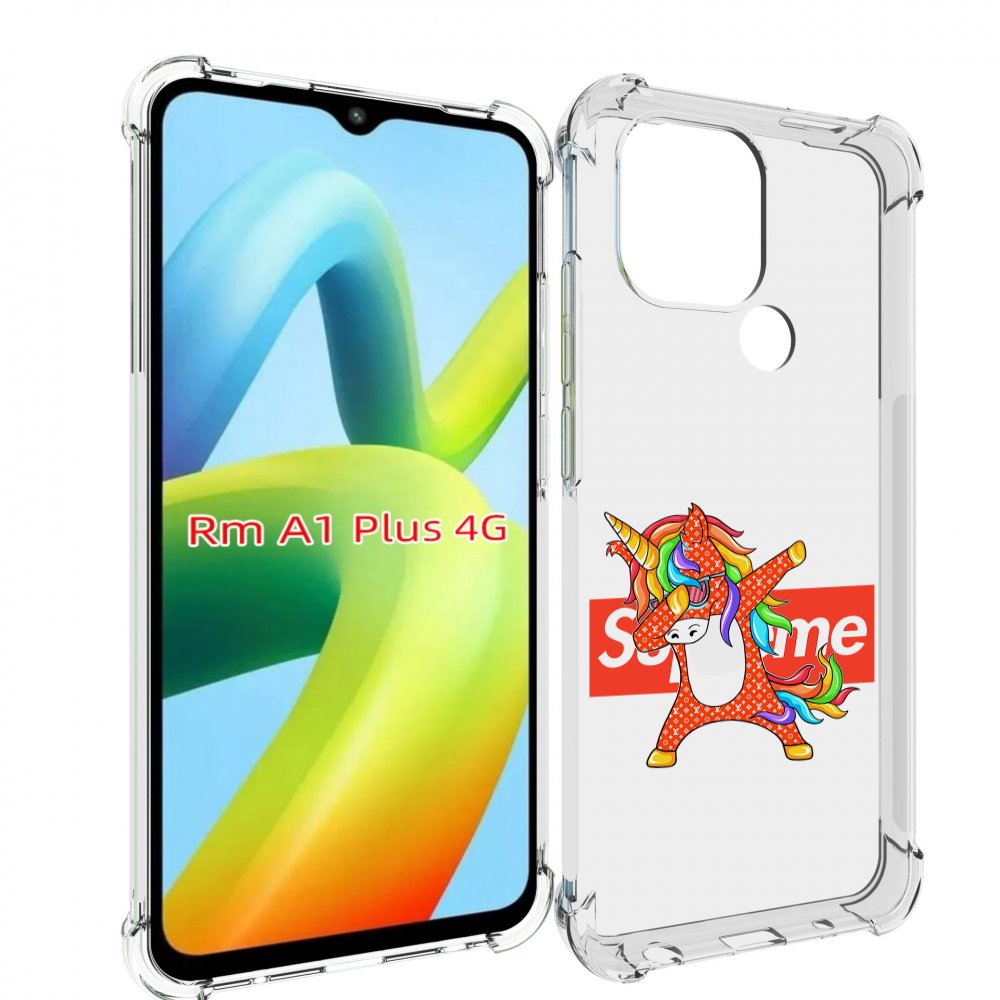 

Чехол MyPads Единорог-суприм для Xiaomi Redmi A1 Plus +, Прозрачный, Tocco