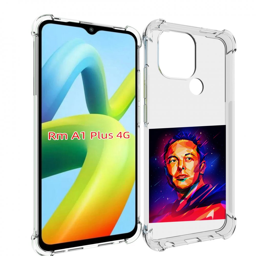 

Чехол MyPads Илон-Маск для Xiaomi Redmi A1 Plus +, Прозрачный, Tocco