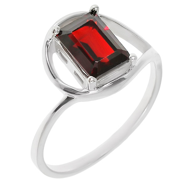 

Кольцо из серебра р. 18 Balex Jewellery 1405936974, гранат, 1405936974