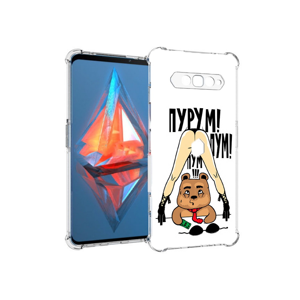 

Чехол MyPads Tocco для Xiaomi Black Shark 4 Пурум пум пум (PT162389.266.140), Прозрачный, Tocco