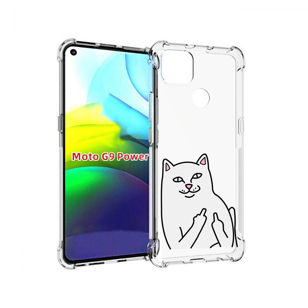 

Чехол MyPads котяра для Motorola Moto G9 Power, Прозрачный, Tocco