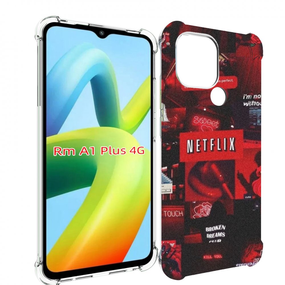 

Чехол MyPads Красные-проекты для Xiaomi Redmi A1 Plus +, Прозрачный, Tocco