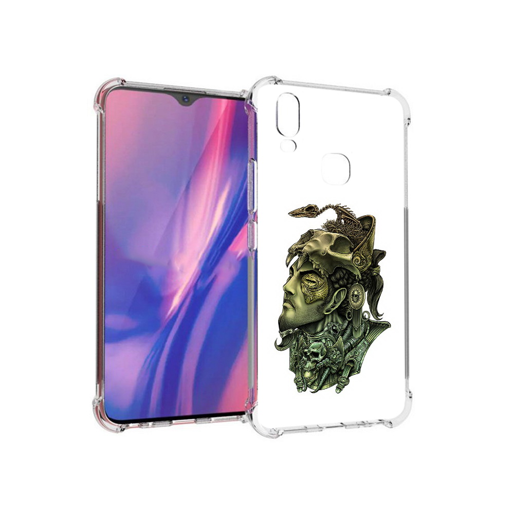 

Чехол MyPads Tocco для Vivo Y11 бронзовый воин (PT144890.422.248), Прозрачный, Tocco