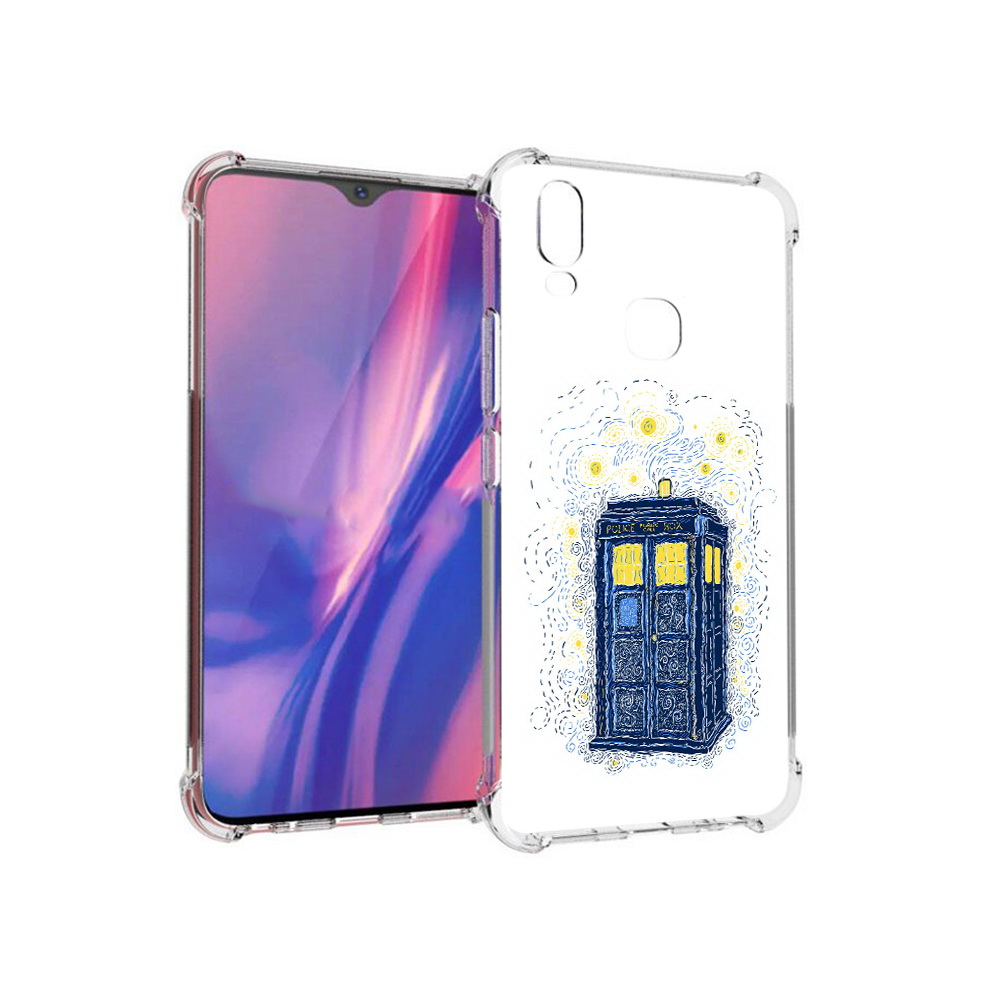 

Чехол MyPads Tocco для Vivo Y11 будка рисунок (PT144890.422.249), Прозрачный, Tocco