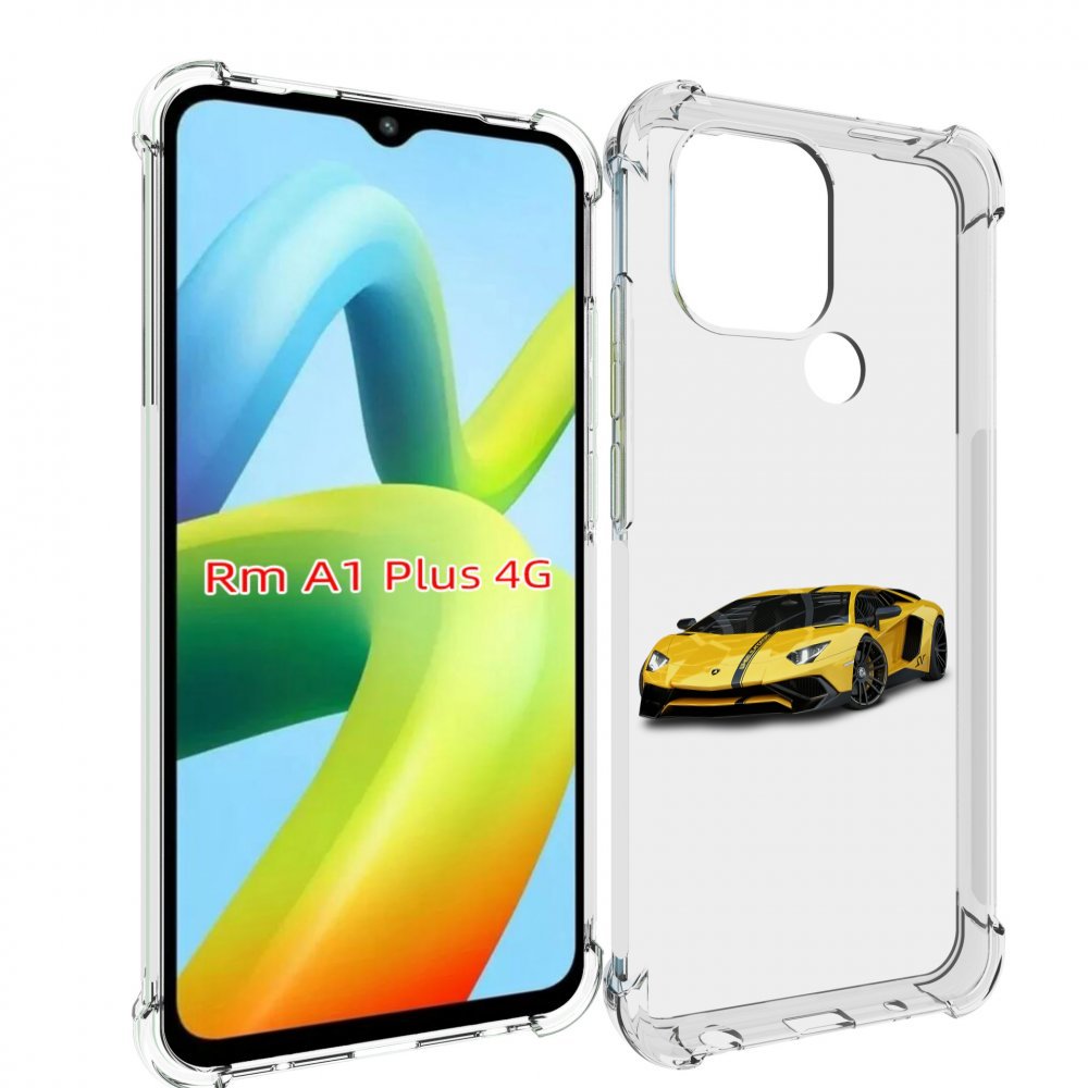 

Чехол MyPads Ламбо мужской для Xiaomi Redmi A1 Plus +, Прозрачный, Tocco
