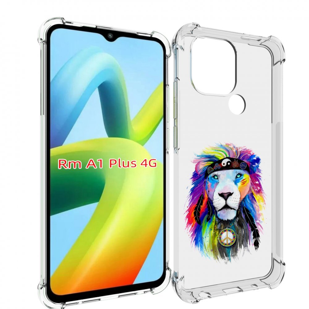 

Чехол MyPads Лев 3 для Xiaomi Redmi A1 Plus +, Прозрачный, Tocco