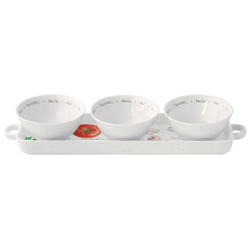 

Набор салатников Easy Life Home & Kitchen 4 предмета, Белый