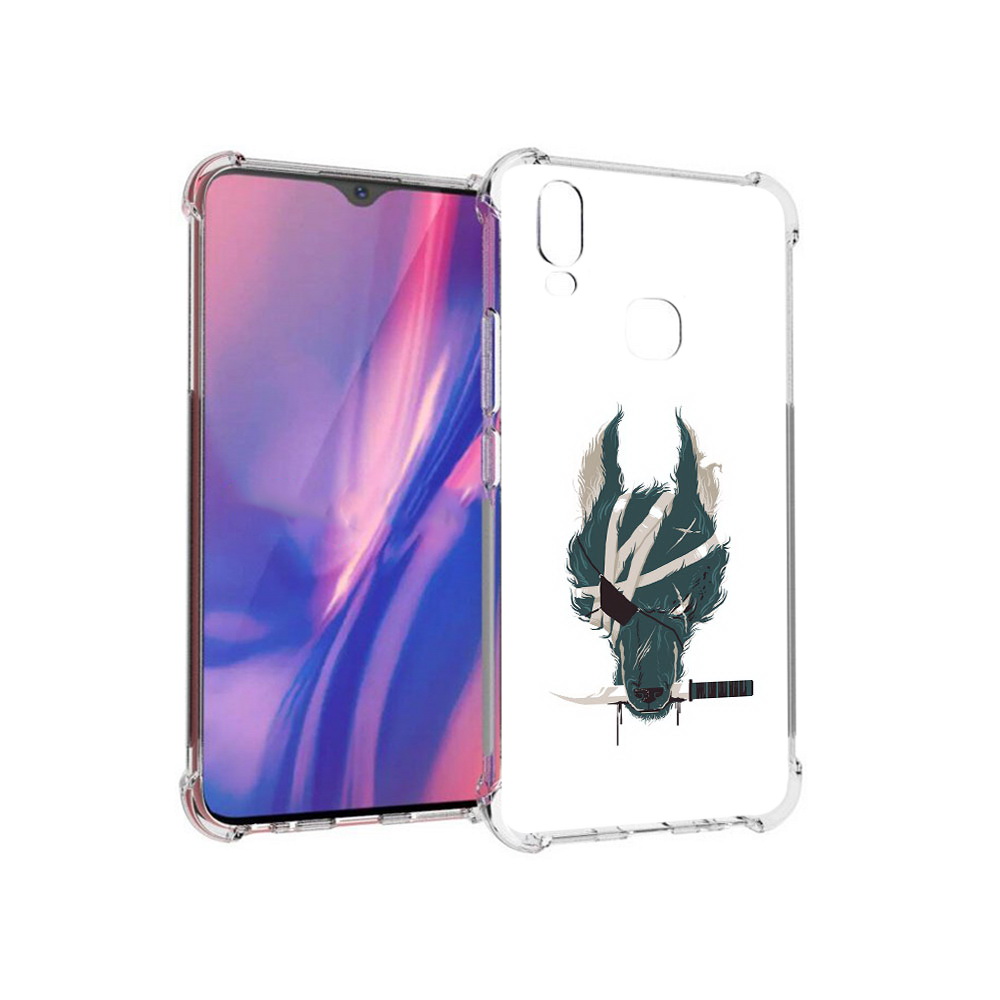 

Чехол MyPads Tocco для Vivo Y11 волк-разбойник (PT144890.422.271), Прозрачный, Tocco